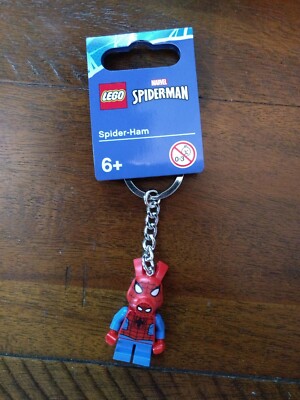 New Lego Marvel Key Chain 854077: Spider-Ham Pig/ Peter Porker