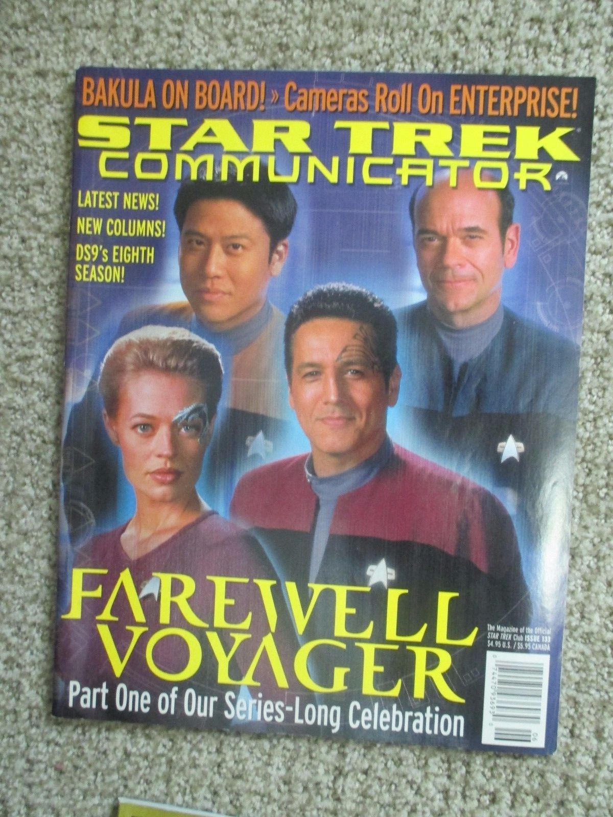 Star Trek Communicator Magazines #130-139, Near Mint