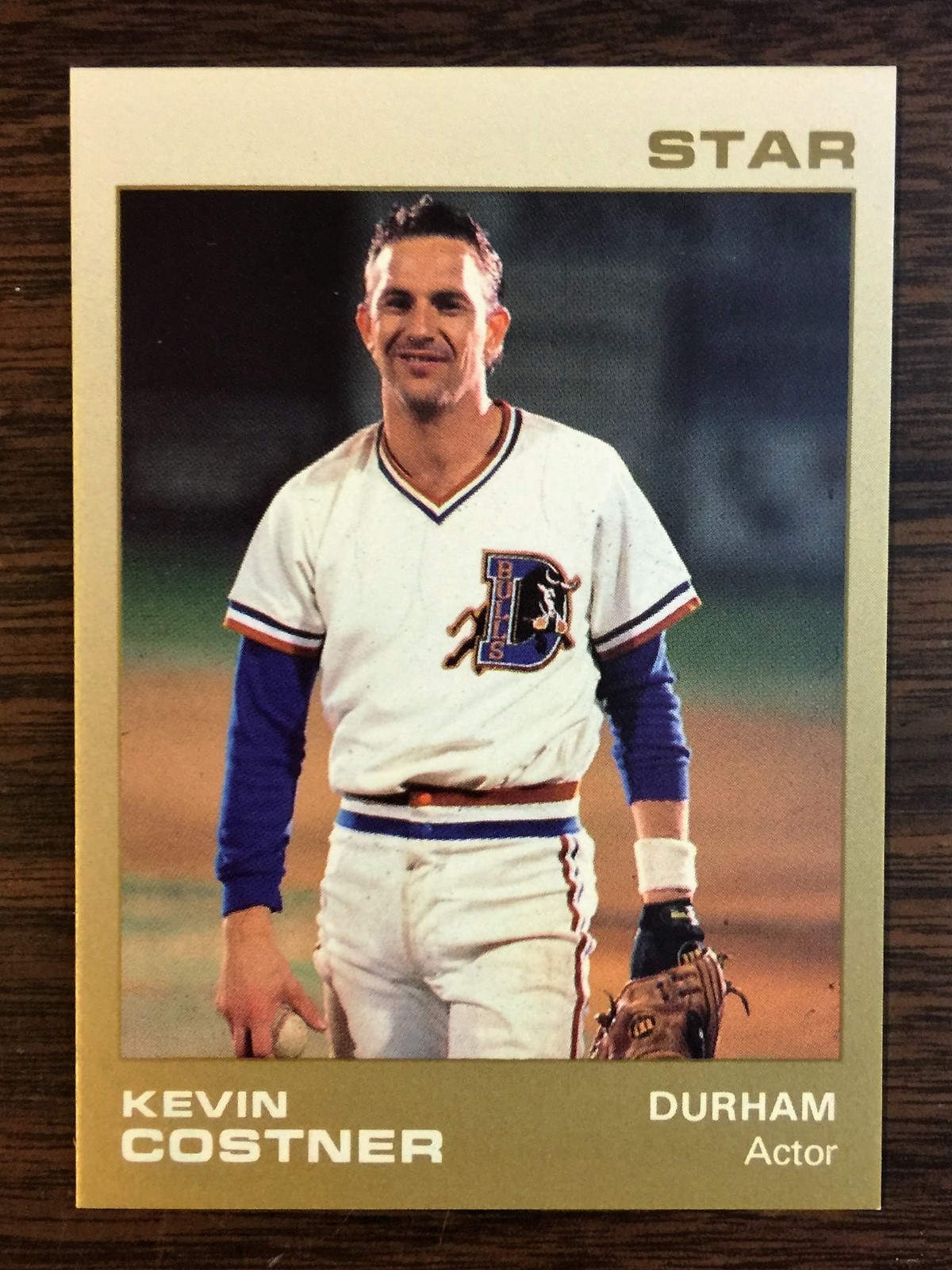 1988 KEVIN COSTNER #9 Star Company Durham Bulls Limited