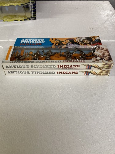 Vintage Antique  Indians PVC Figure from Frontier Town Hong Kong 70's