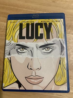 Lucy (Blu-ray Disc, 2016)Authentic US Release - Pop art cover