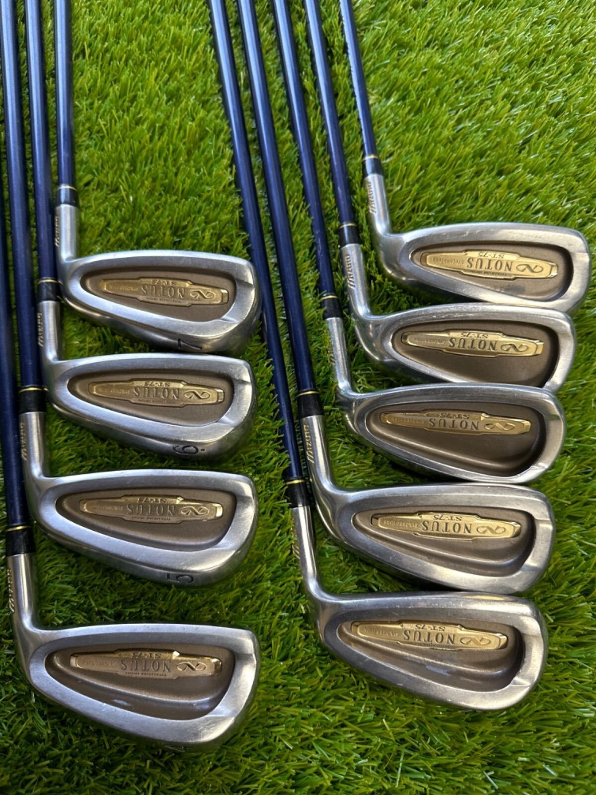 Mizuno NOTUS ST-75 Irons #4-9,P,S,F(9clubs) / PURESELECT