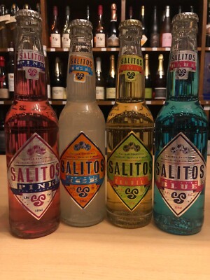 12 Flaschen MIX Original Salitos Tequila Blue Ice Pink 330 ml 5,2 % Vol. NEU