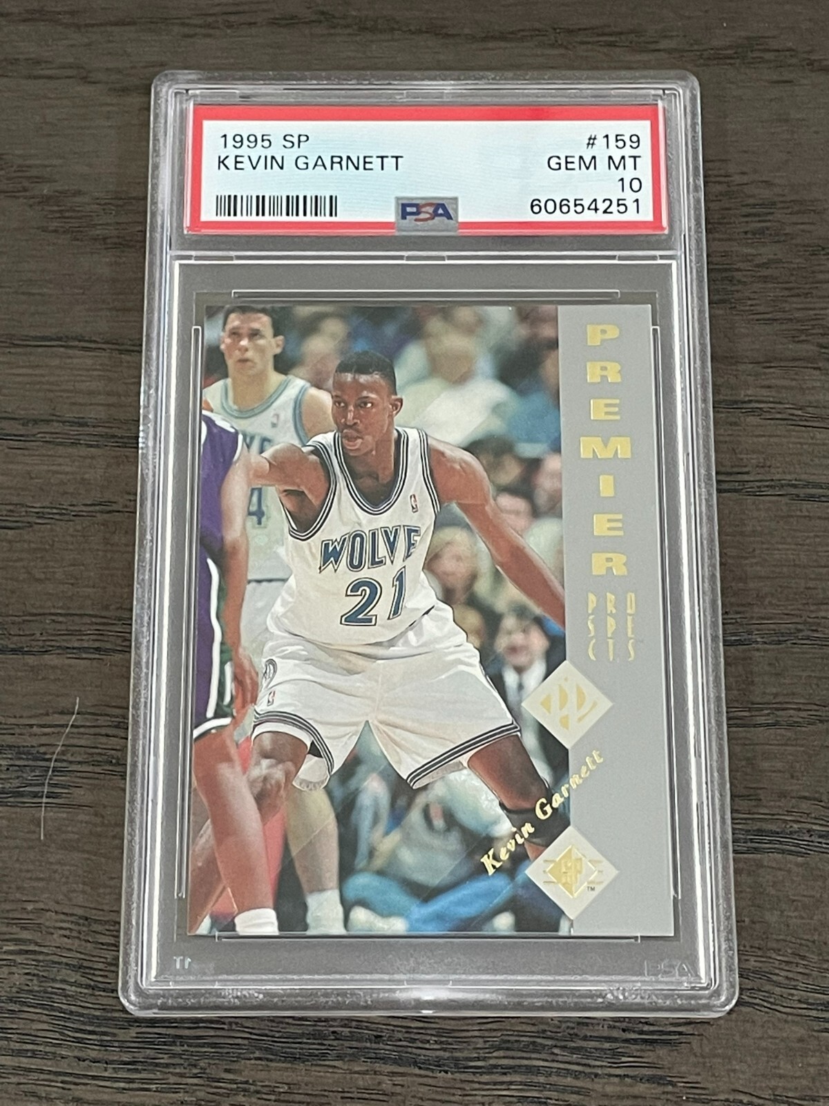 1995-96 SP Kevin Garnett Rookie #159 PSA 10 GEM MINT