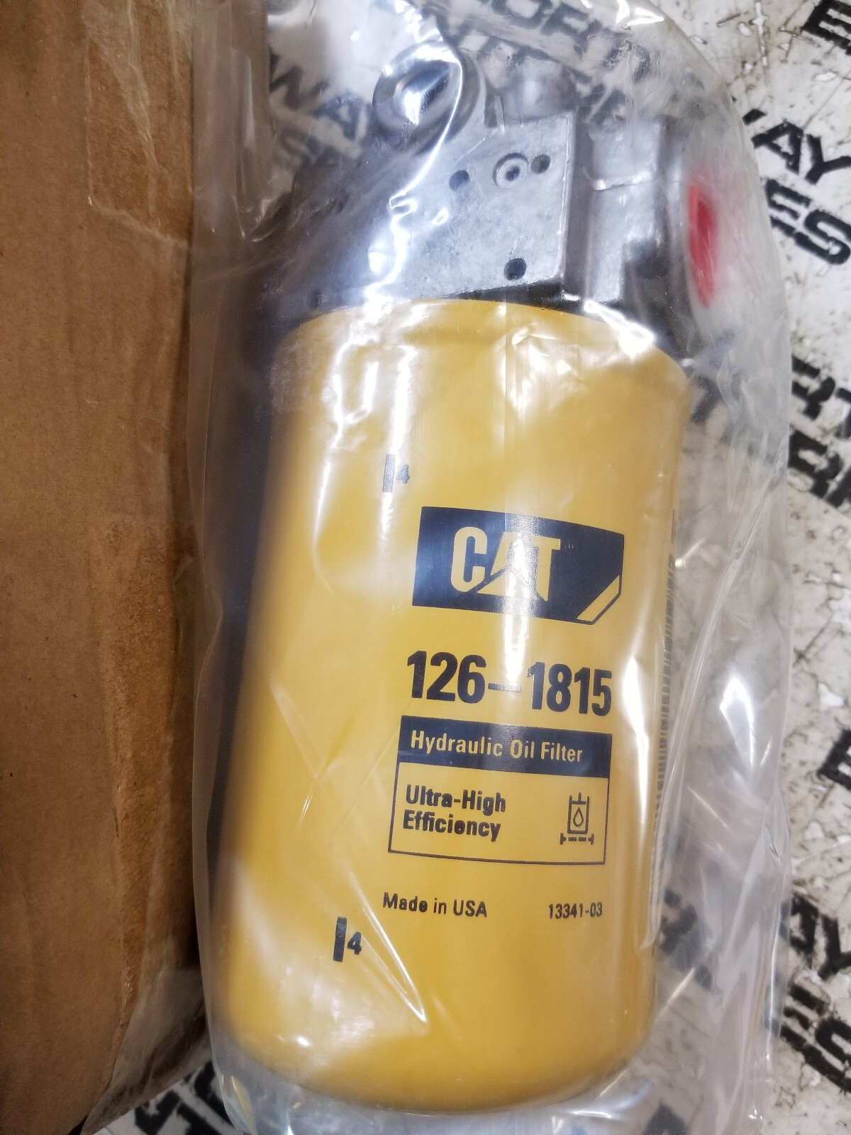 338-9802 Ultra High Efficiency Hydraulic/Transmission Filter 3389802 126-1815 - Picture 1 of 2