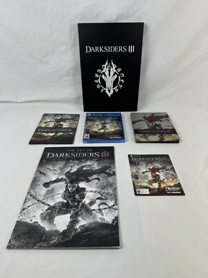 PS4 Darksiders III Disc SteelBook Collector s Edition SEALED GAME
