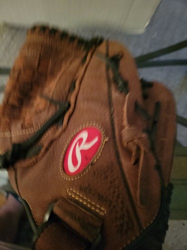 Rawlings RBG36DB 12.5” Zero Shock Leather Baseball Glove Dk