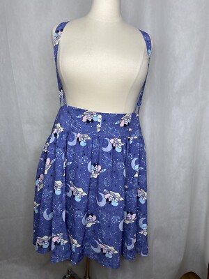 NWT Sanrio Little Twin Stars Starry Night Sky Cresent Moon Skirt Plus Size 4X