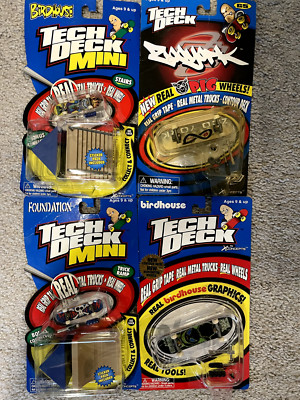 NIB 4 Tech Deck Skateboards/Ramps Vintage Rare