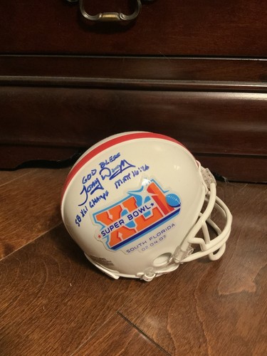 Tony Dungy Signed Super Bowl XLI Mini Helmet