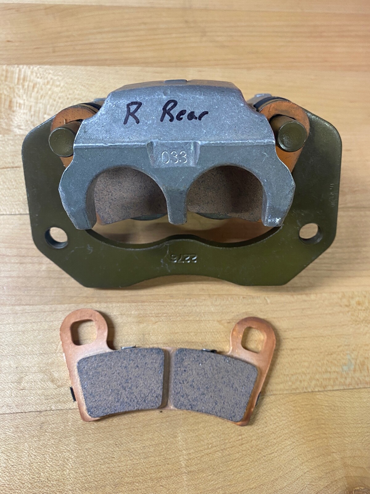 OEM POLARIS RZR 900 1000 RIGHT RH REAR BRAKE CALIPER BRACKET