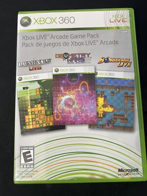 Xbox Live Arcade Game Pack (Xbox 360, 2008)