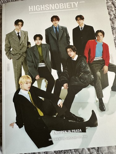 PSL HIGHSNOBIETY JAPAN ISSUE13 ENHYPEN PRADA ROMANCE
