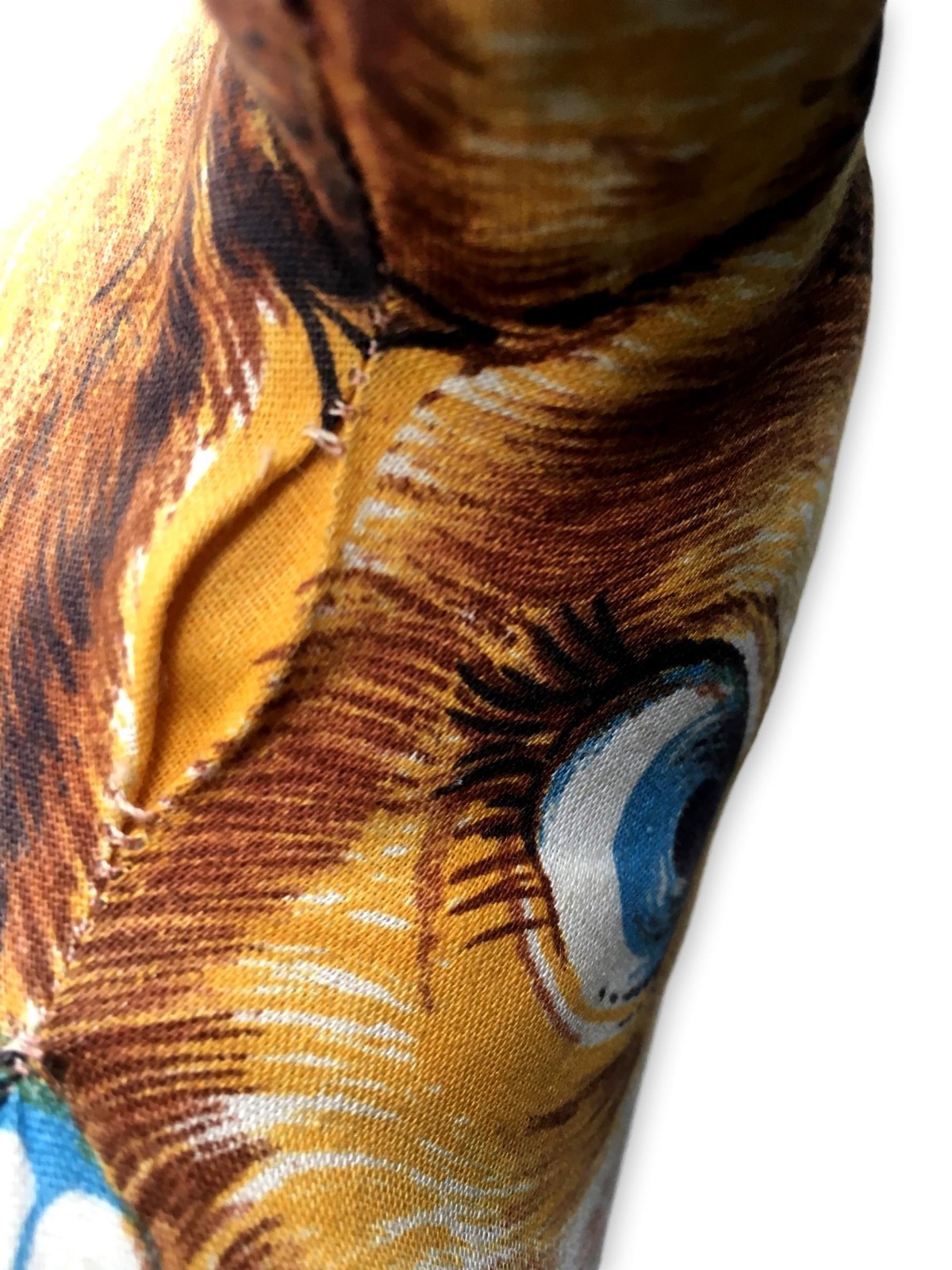 Sweet Vintage 60s Minnie the Cow Lives on a Farm Stuffed Pillow Toy