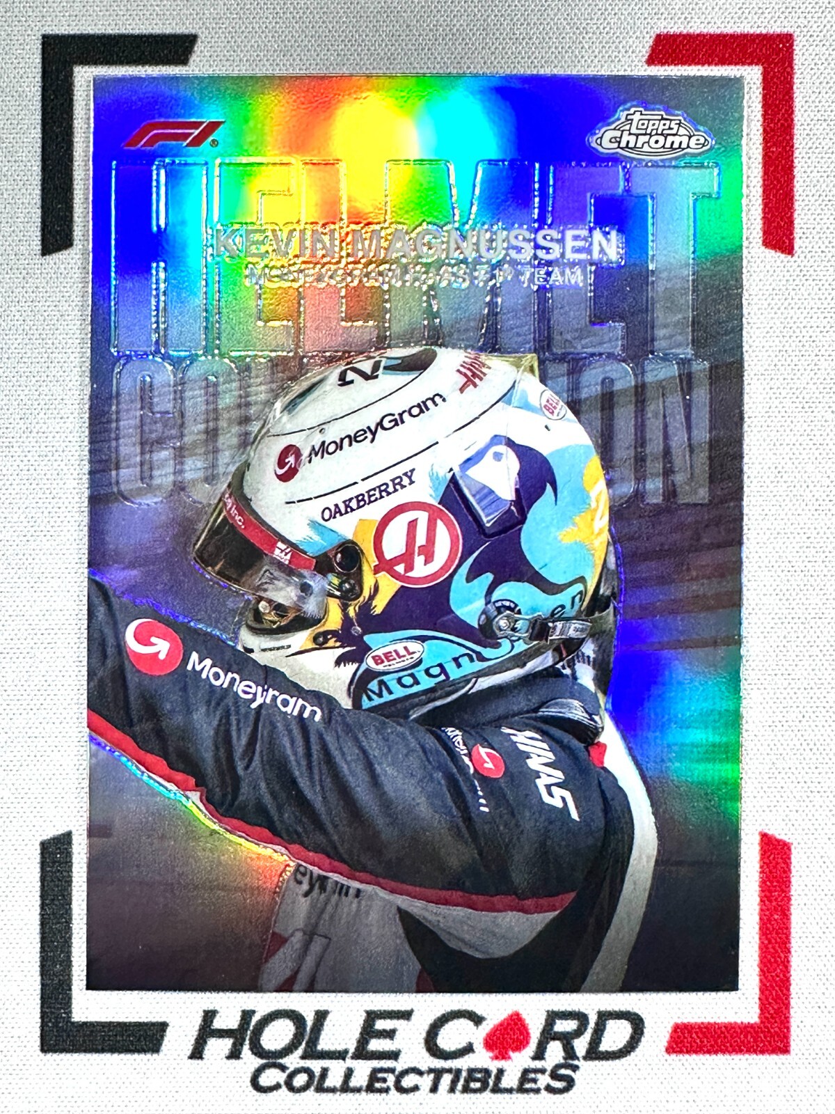 F1カード Kevin Magnussen シールサインカード Kevin Magnussen 2023 Topps Chrome Formula 1 #CAC-KM