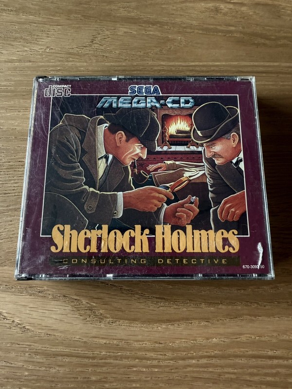 Sherlock Holmes  Consulting Detective- Sega Mega Cd