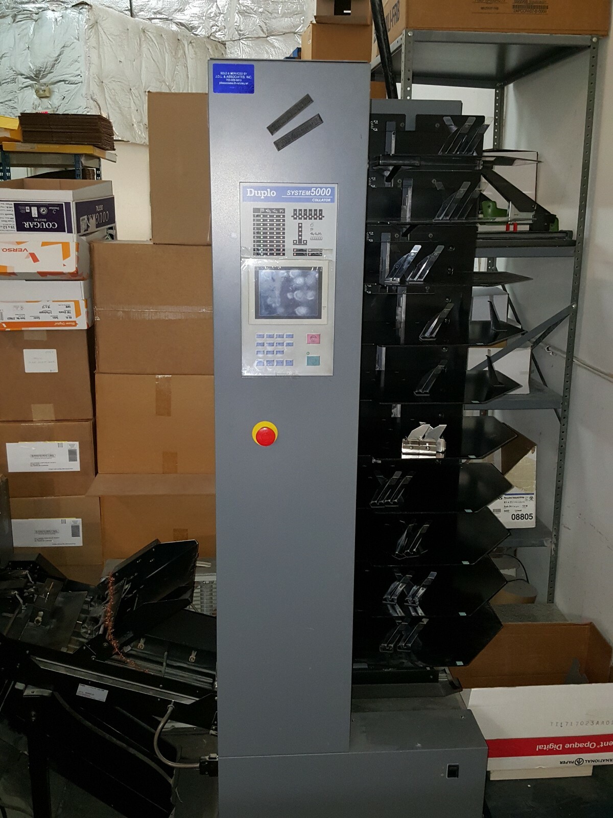Duplo 3000 Bookletmaker Duplo5000 10 Bin Collater