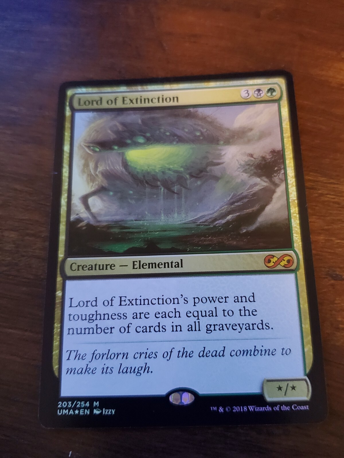 FOIL ** Lord of Extinction x1, NM, Ultimate Masters, see photos