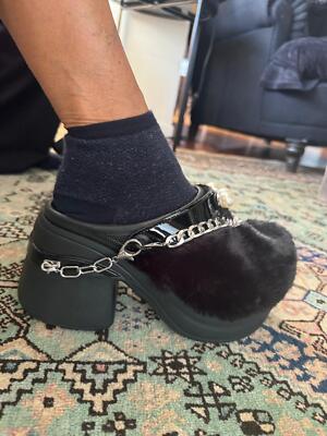 Crocs Siren Luxe Clog Black - 210683 Expeditedship | eBay