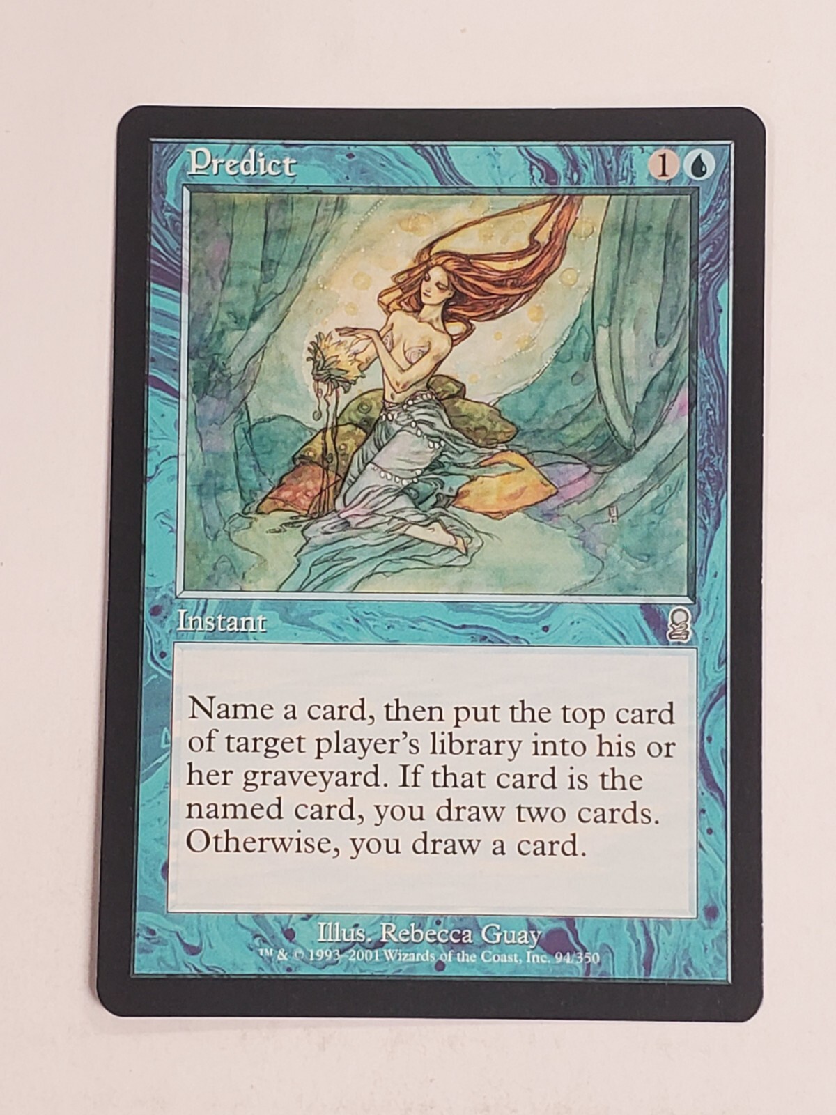 予報　foil MTG マジックザギャザリング predict MTG Predict (Odyssey/Blue/U) - BGM | eBay