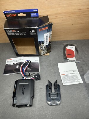 CURT 51146 TriFlex NEXT Proportional Inertia Electric Trailer Brake Controller