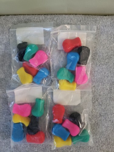 (Lot of 4) Pencil Grip: Universal Ergonomic Writing Aide, 6 grips per pack-New!