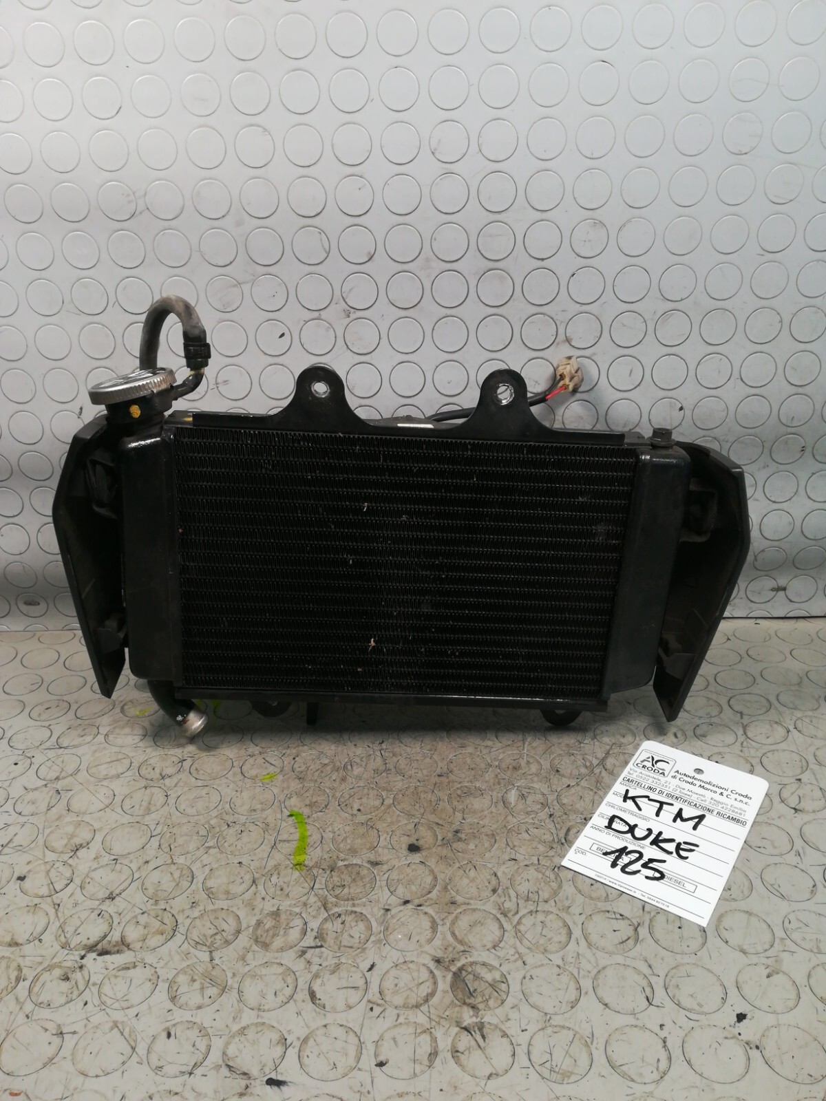 Radiatore KTM DUKE 125 2015 52JG0167
