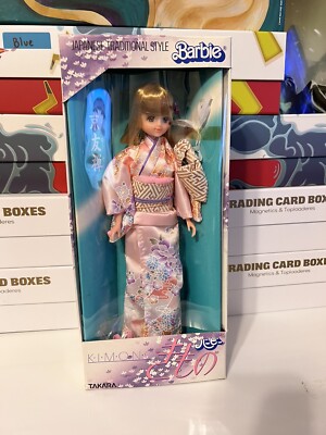japanese traditional style barbie kimono jenny takara 1985 convention nrfb 386749496984