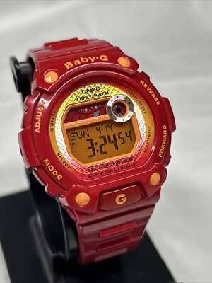 Casio Baby-G Women's Ladies BLX Series Red Tide Graph Digital Watch BLX100-4 NEW