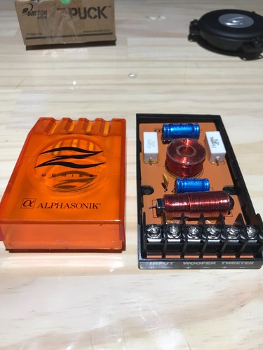ALPHASONIK NEW 2-WAY AUDIO CROSSOVERS SPEAKERS TWEETERS MIDS (MADE BY AUDIOBAHN)