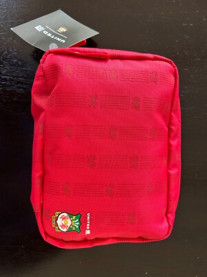 NEW United Airlines Polaris Business Class Red Wrexham Amenity Kit. Sealed