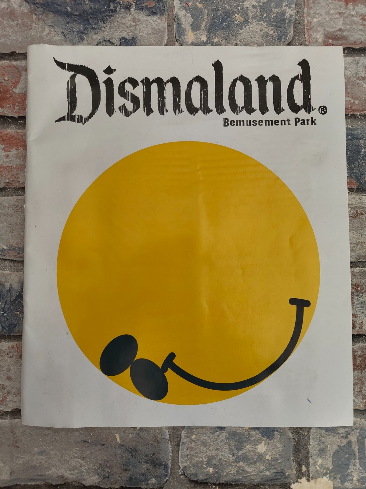 Banksy's Dismaland & Others バンクシー　アートブック Banksy Dismaland Bemusement Park Program Souvenir Art Book