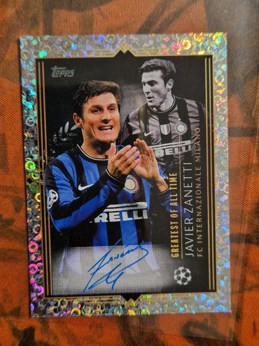 JAVIER ZANETTI 2023-24 Topps UEFA CHAMPIONS LEAGUE Sticker JAVIER ZANETTI 2023-24 Topps UEFA CHAMPIONS LEAGUE Sticker