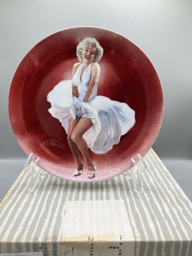 Marilyn Monroe The Seven Year Itch Collector Plate 1st Issue '90 Delphi Notarile