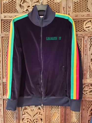 Palm Angels Velour Track Jacket Palm Angels Velour Track Jacket