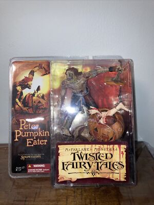 McFarlane's Monsters Twisted Fairy Tales Peter Pumpkin Eater Spawn Horror NEW