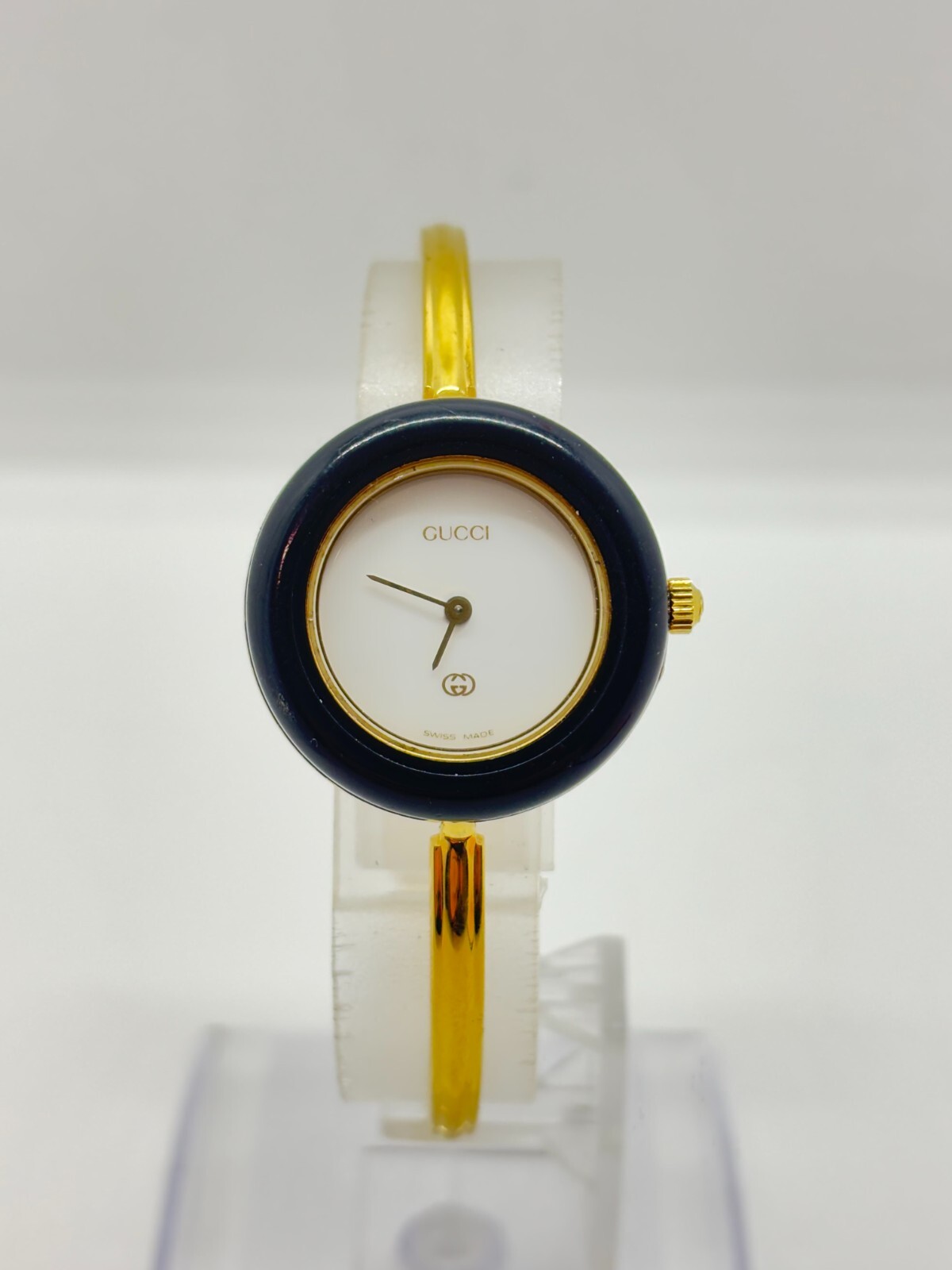 ■ 美品 ■ グッチ GUCCI Change bezel 11/12.2 Vintage GUCCI Change Bezel 11/12.2 10 Colors Gold Ladies