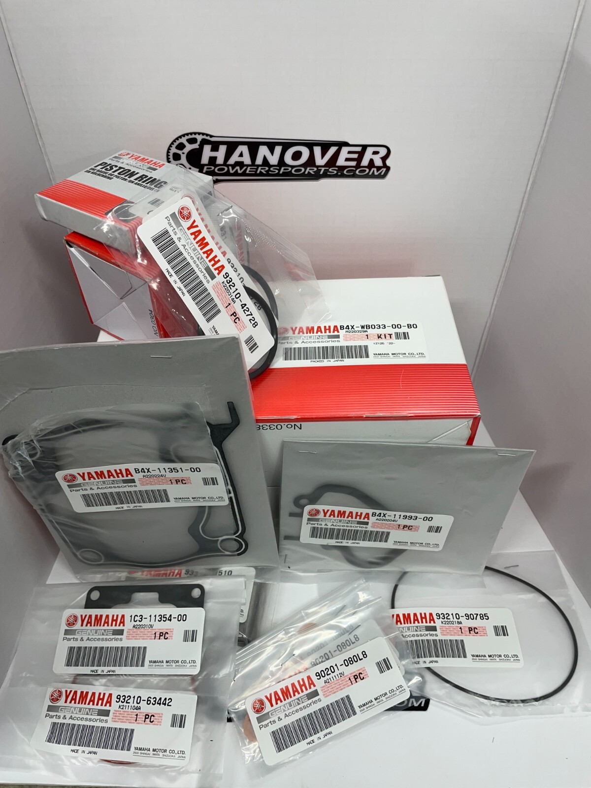 現行　YZ125 ピストンリビルトキット　新品 BAX-WB03-00-A0 現行 YZ125 ピストンリビルトキット 新品 BAX-WB03-00-A0