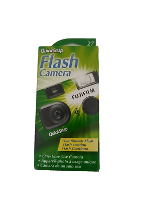 Fujifilm Quicksnap Single Use 35mm 400 speed Camera w/Flash 27 Exp. Unopened NEW