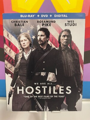 Hostiles (Blu-ray + DVD + digital) w/slipcover