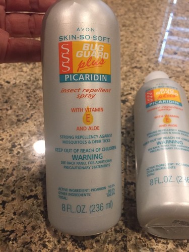 (2) Avon Skin So Soft Bug Guard Plus Picaridin Pump Spray 8 Oz. BIG SIZE 2pack!!