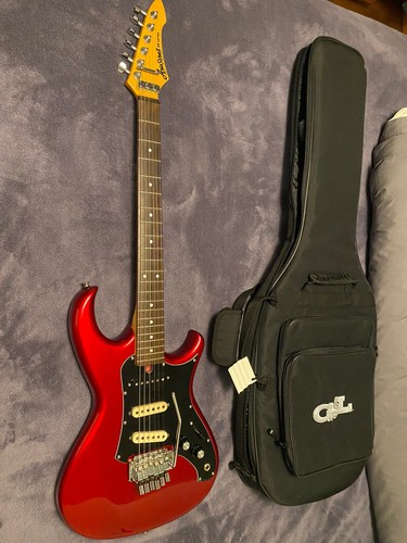 1985 Aria Pro II RS Series Electric Guitar Metallic Red Made 1985 Aria Pro II RS Series Electric Guitar Metallic Red Made