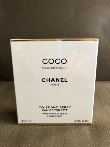 Coco Mademoiselle by CHANEL (3 small bottles of 0.7 FL OZ) EDP for