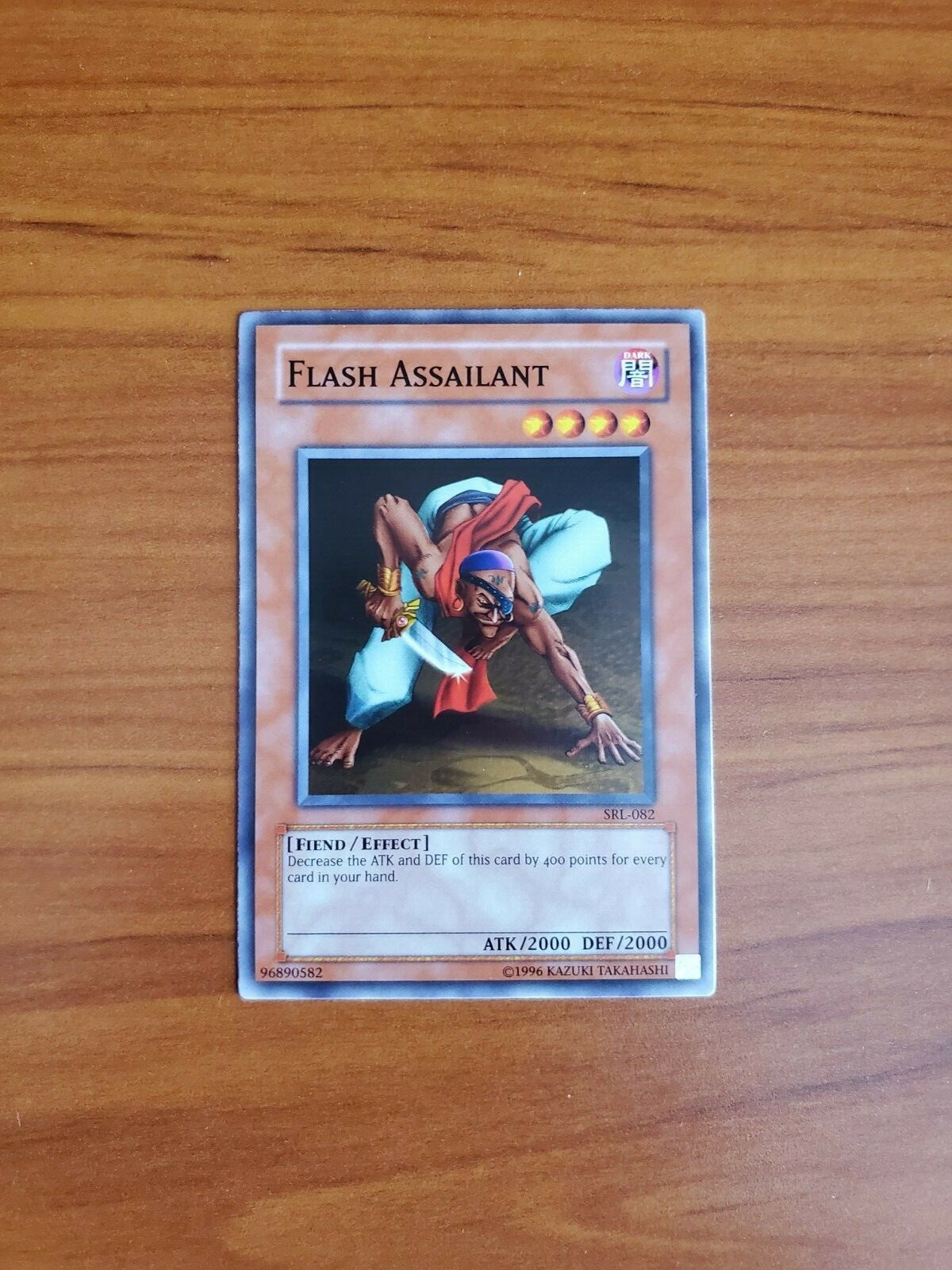 Flash Assailant - Yugioh Spell Ruler Unlimited - SRL-082 - NM/MINT