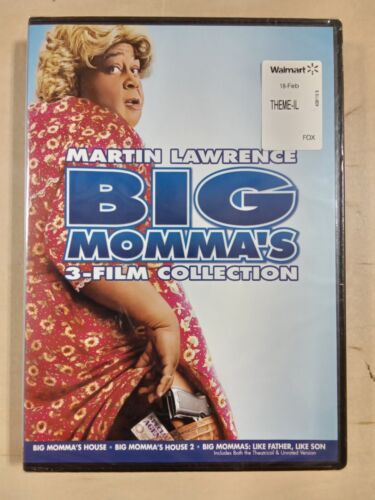 Big Momma's: 3-Film Collection (DVD) Brand New Sealed Free Big Momma's: 3-Film Collection (DVD) Brand New Sealed Free