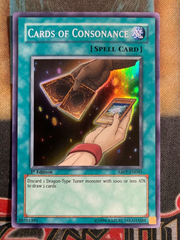Yugioh Cards Of Consonance ABPF EN045 Super Rare 1st Edition NM EBay