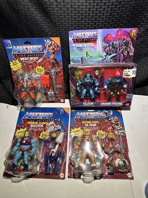 Masters Of The Universe Origins Lot Terror Claws Snout Rise Evil Battle He Man