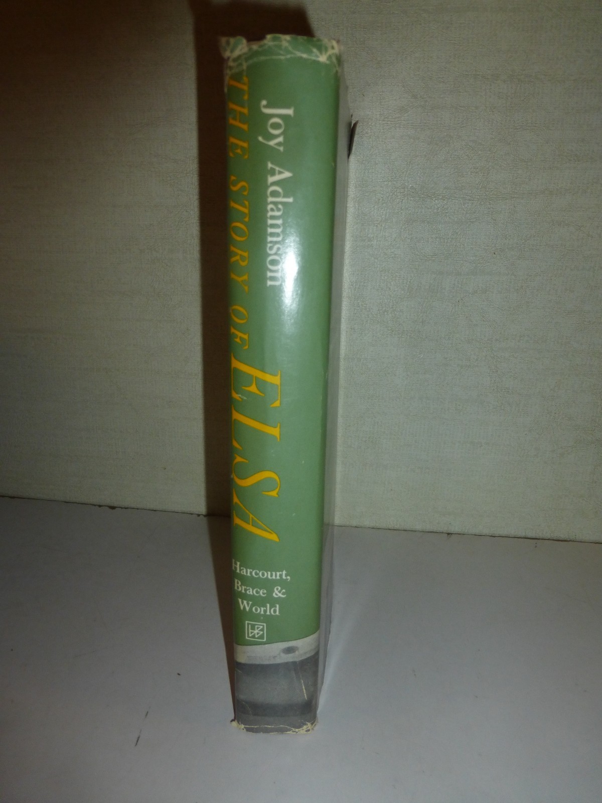 Adamson, Joy THE STORY OF ELSA  Hardcover, 1966, BCE  B176