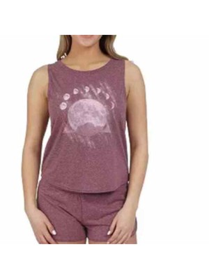 

RETROSPECTIVE CO. Intimates Maroon Semi Sheer Sleep Shorts