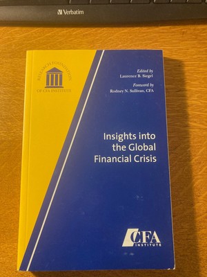 Insights into the Global Financial Crisis - Paperback - Excellent